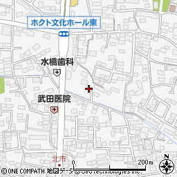 長野県長野市栗田181周辺の地図