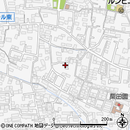 長野県長野市栗田63周辺の地図