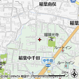 長野県長野市稲葉2044-3周辺の地図