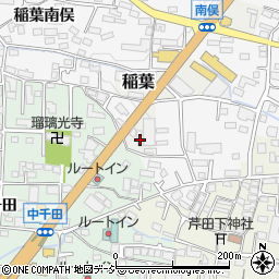 長野県長野市稲葉2561周辺の地図