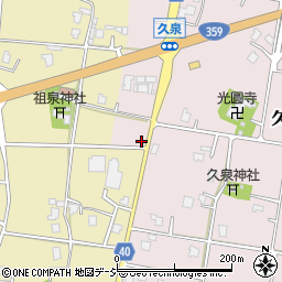 富山県砺波市久泉209周辺の地図