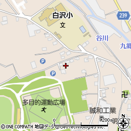 栃木県宇都宮市白沢町1626-1周辺の地図