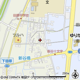 栃木県宇都宮市下田原町1751-1周辺の地図