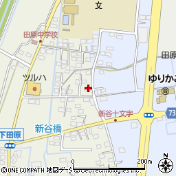 栃木県宇都宮市下田原町1751-2周辺の地図