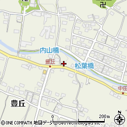長野県須坂市豊丘町周辺の地図