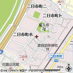 石川県金沢市二日市町チ79周辺の地図