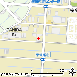 石川県金沢市東蚊爪町ラ21周辺の地図