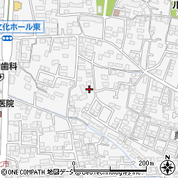 長野県長野市栗田141-7周辺の地図