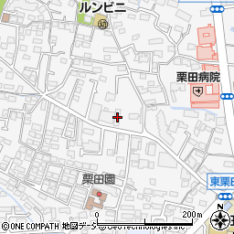 長野県長野市栗田52周辺の地図