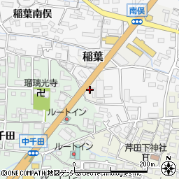 長野県長野市稲葉2567-1周辺の地図