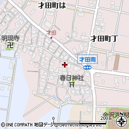 石川県金沢市才田町甲78周辺の地図