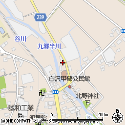 栃木県宇都宮市白沢町1233-2周辺の地図