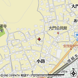 長野県長野市安茂里1393周辺の地図