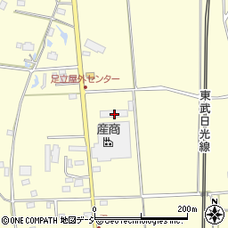 栃木県鹿沼市板荷1073周辺の地図