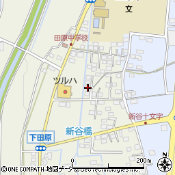 栃木県宇都宮市下田原町1762-2周辺の地図