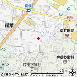 長野県長野市稲葉2592周辺の地図