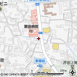 長野県長野市栗田33-3周辺の地図