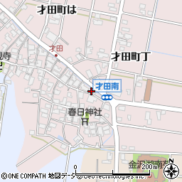 石川県金沢市才田町甲33周辺の地図