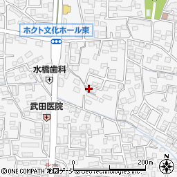 長野県長野市栗田150-18周辺の地図