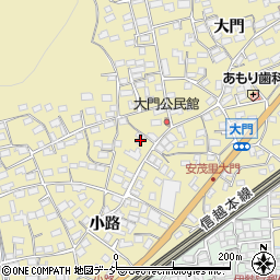 長野県長野市安茂里1320周辺の地図