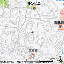 長野県長野市栗田55周辺の地図