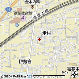 長野県長野市安茂里米村1807周辺の地図