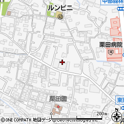 長野県長野市栗田54周辺の地図