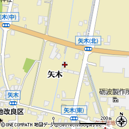 富山県砺波市矢木307-1周辺の地図