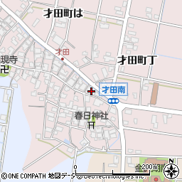 石川県金沢市才田町甲45周辺の地図