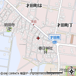 石川県金沢市才田町甲74周辺の地図