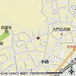 長野県長野市安茂里1400周辺の地図