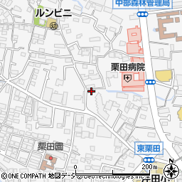 長野県長野市栗田44周辺の地図