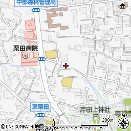 長野県長野市栗田711-1周辺の地図