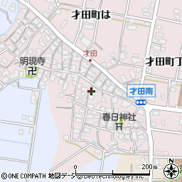 石川県金沢市才田町甲164周辺の地図