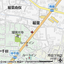 長野県長野市稲葉南俣2566周辺の地図