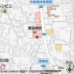 長野県長野市栗田693周辺の地図