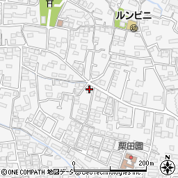 長野県長野市栗田67周辺の地図