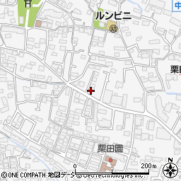 長野県長野市栗田60周辺の地図