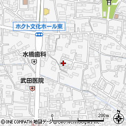 長野県長野市栗田150-16周辺の地図