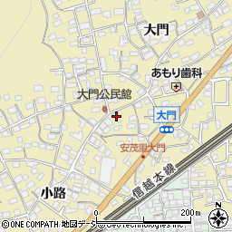 長野県長野市安茂里1278周辺の地図