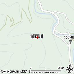 長野県上水内郡小川村瀬戸川周辺の地図