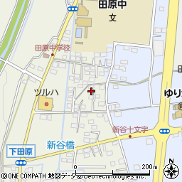 栃木県宇都宮市下田原町1752周辺の地図