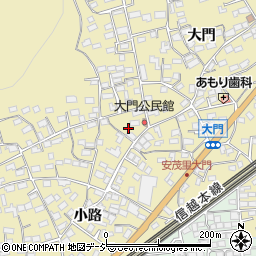 長野県長野市安茂里1289周辺の地図