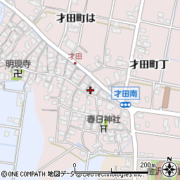 石川県金沢市才田町甲59周辺の地図