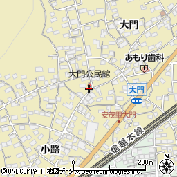 長野県長野市安茂里1283周辺の地図