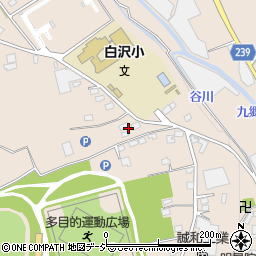 栃木県宇都宮市白沢町1646周辺の地図