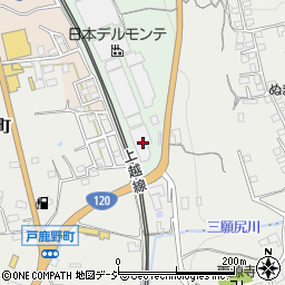 日本デルモンテ群馬工場周辺の地図