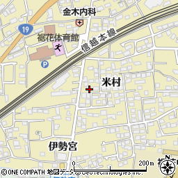 長野県長野市安茂里1808周辺の地図