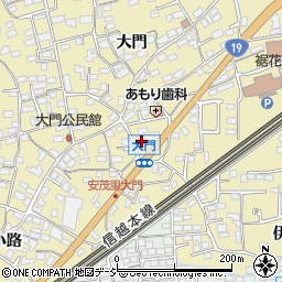 長野県長野市安茂里1235周辺の地図