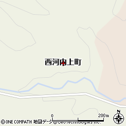 茨城県常陸太田市西河内上町周辺の地図
